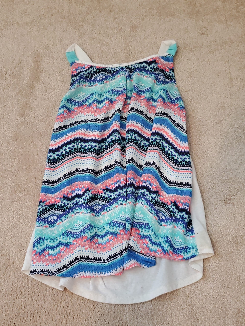 Rewind Multicolor Tank Size Kids XL